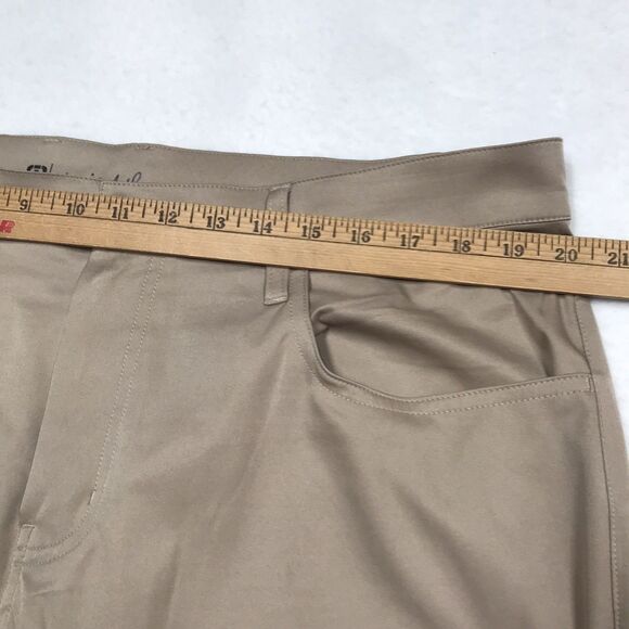 TRAVIS MATHEW Open To Close Golf Pant Men 38(40x32 fit) Tan Performance Stretch - Picture 8 of 16